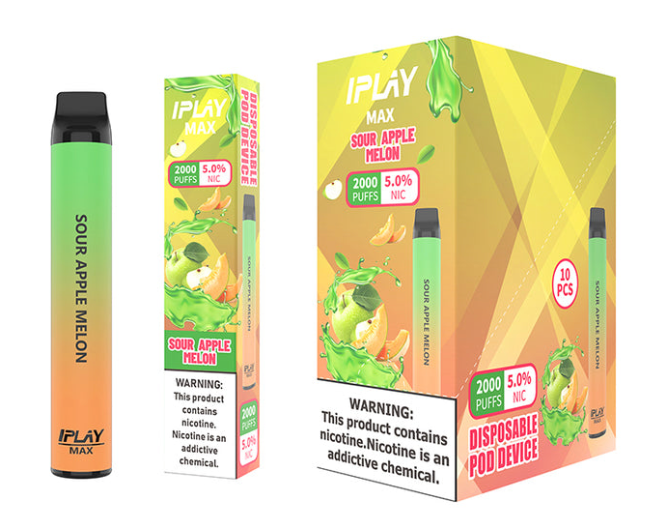 SOUR APPLE MELON IPLAY MAX 2500 HITS